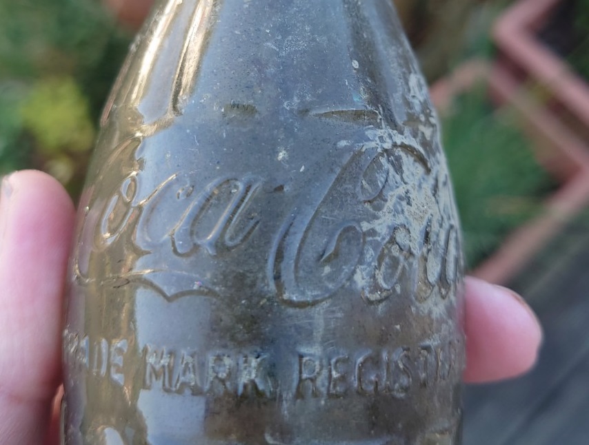 Classic Coca Cola bottle, 1960